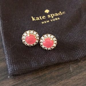 Kate Spade Sparkly gumdrop earrings